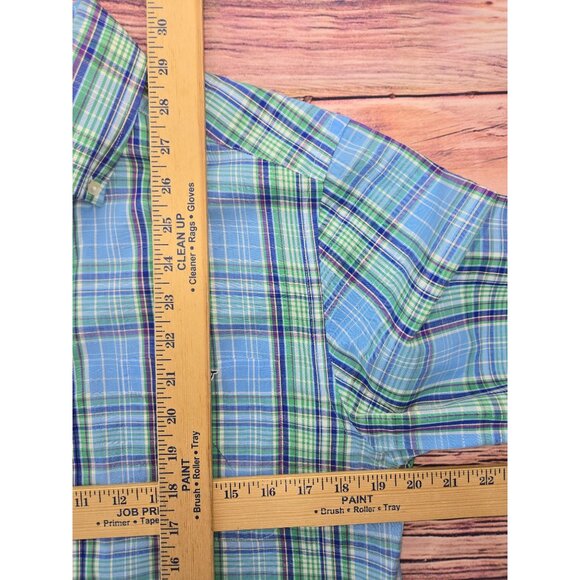 Vineyard Vines Mens Slim Fit Plaid Button Down Tucker Shirt Small - Picture 7 of 7